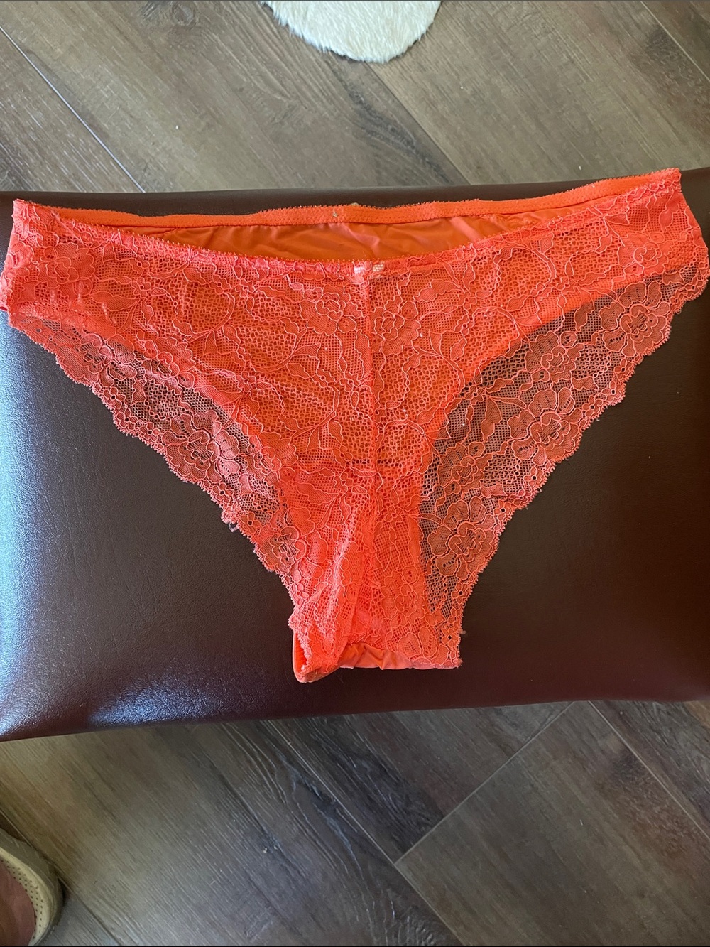 Gilligan & O'Malley Coral Lace Bikini Panty L - Picture 2 of 2